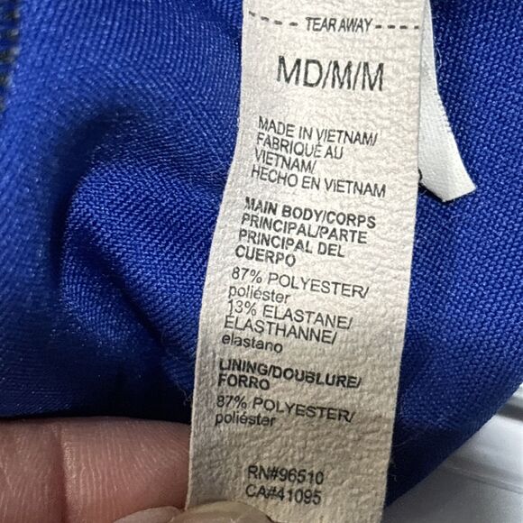 Under Armour Project Rock Blood Sweat Respect Printed Sports Bra Women's Medium - Picture 13 of 14